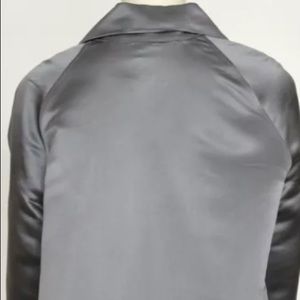 Eve Reid Silver Gray Cocktail Swing Jacket